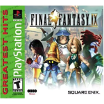Final Fantasy IX (Greatest Hits) FF 9 art work – video game for PS1