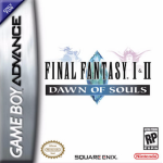 Final Fantasy I & II Dawn of Souls, 1 And 3 art work – RPG for Nintendo Game Boy Advance