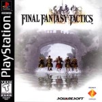 Final Fantasy Tactics (Black Label) art work – video game for PS1