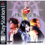 Final Fantasy VIII (Black Label) FF 8 art work – video game for PS1