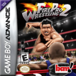 Fire Pro Wrestling 2 art work – action game for Nintendo Game Boy Advance