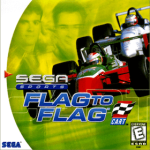Flag to Flag art work for the sega DreamCast