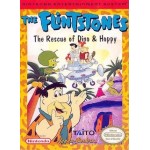 Flintstones The Rescue of Dino and Hoppy NES box art – classic 8-bit game for Nintendo NES