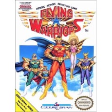 Flying Warriors NES box art – classic 8-bit game for Nintendo NES