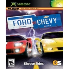Ford vs Chevy Xbox box art – used Xbox game trade in