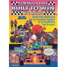 Formula One Built To Win NES box art – classic 8-bit game for Nintendo NES
