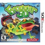 Frogger 3D art work – action game for Nintendo 3DS