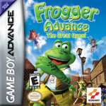 Frogger Advance: The Great Quest art work – action game for Nintendo Game Boy Advance