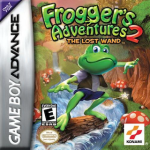 Froggers Adventures 2 Lost Wand art work – action game for Nintendo Game Boy Advance