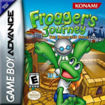 Frogger's Journey The Forgotten Relic art work – action game for Nintendo Game Boy Advance