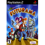 Futurama art work – video game for PlayStation 2