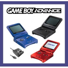 GameBoy Advance console bundle – GBA handheld system in assorted colors