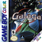 Galaga Destination Earth Game Boy Color box art – old GBC game trade in