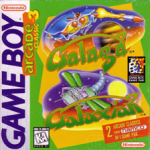 Arcade Classic 3: Galaga and Galaxian Game Boy box art – classic retro game for GameBoy