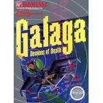 Galaga: Demons of Death NES box art – classic 8-bit game for Nintendo NES