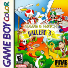 Game and Watch Gallery 3 Game Boy Color box art – old GBC game trade in
