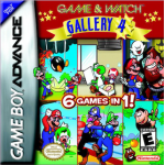 Game and Watch Gallery 4 art work – action game for Nintendo Game Boy Advance