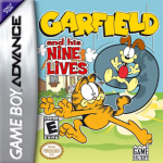 Garfield And His Nine Lives art work – action game for Nintendo Game Boy Advance