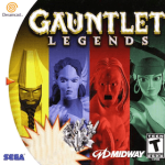 Gauntlet Legends art work for the sega DreamCast
