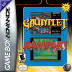 Gauntlet and Rampart art work – action game for Nintendo Game Boy Advance