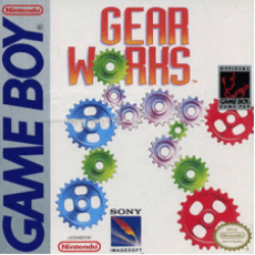 Gear Works Game Boy box art – classic retro game for GameBoy