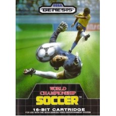 Sega Genesis Box Art World Championship Soccer