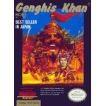 Genghis Khan NES box art – classic 8-bit game for Nintendo NES
