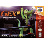 Gex 3: Deep Cover Gecko N64 box art – retro game for Nintendo 64