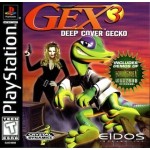 Gex 3: Deep Cover Gecko art work – video game for PS1