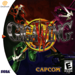 Giga Wing art work for the sega DreamCast