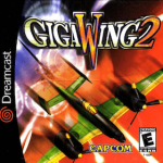 Giga Wing 2 art work for the sega DreamCast