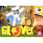Glover N64 box art – retro game for Nintendo 64
