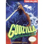 Godzilla  Monster of Monsters NES box art – classic 8-bit game for Nintendo NES