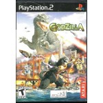 Godzilla Save the Earth art work – video game for PlayStation 2