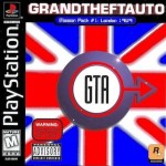 Grand Theft Auto London Mission Pack art work – video game for PS1