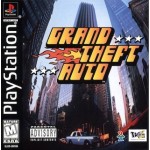 Grand Theft Auto, GTA art work – video game for PS1
