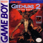 Gremlins 2 Game Boy box art – classic retro game for GameBoy