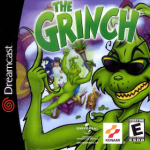 The Grinch art work for the sega DreamCast