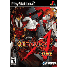Guilty Gear XX Accent Core art work – video game for PlayStation 2