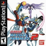 Gundam Battle Assault 2 art work – video game for PS1