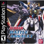 Gundam Battle Assault art work – video game for PS1