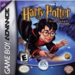 Harry Potter Sorcerers Stone art work – action game for Nintendo Game Boy Advance