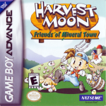 Harvest Moon Friends Mineral Town art work – farming sim for Nintendo Game Boy Advance