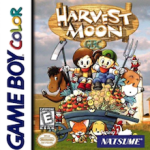 Harvest Moon Game Boy Color box art – old GBC game trade in