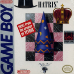 Hatris Game Boy box art – classic retro game for GameBoy