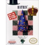 Hatris NES box art – classic 8-bit game for Nintendo NES
