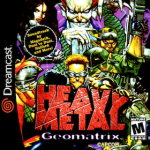 Heavy Metal Geomatrix art work for the sega DreamCast