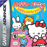 Hello Kitty Happy Party Pals art work – action game for Nintendo Game Boy Advance