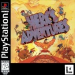 Herc's Adventures art work – video game for PS1