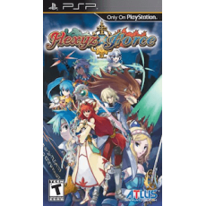Hexyz Force art work – video game for PlayStation Portable